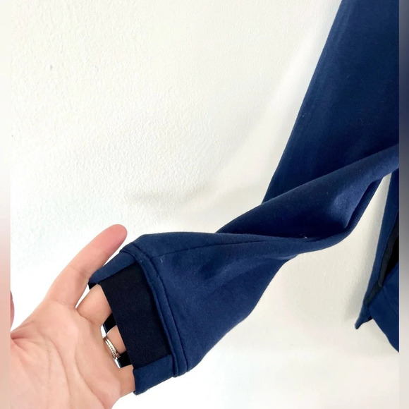 Nike Dri-Fit NBA Basketball Navy Blue Zip-Up Hoodie Sweatshirt Size Medi… - Picture 8 of 10